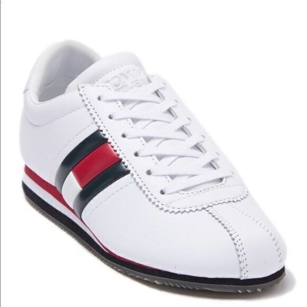 TOMMY HILFIGER Jeans Trixie White Sneakers US 8.5